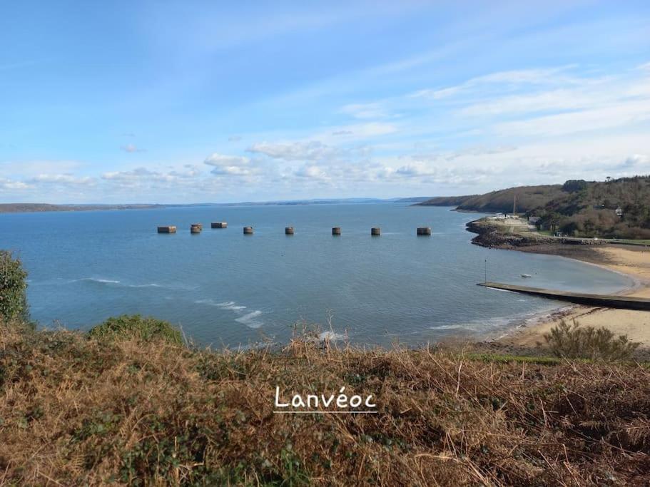 Presqu'Ile De Crozon - Proche Voie Verte Et Plage Lanvéoc Dış mekan fotoğraf